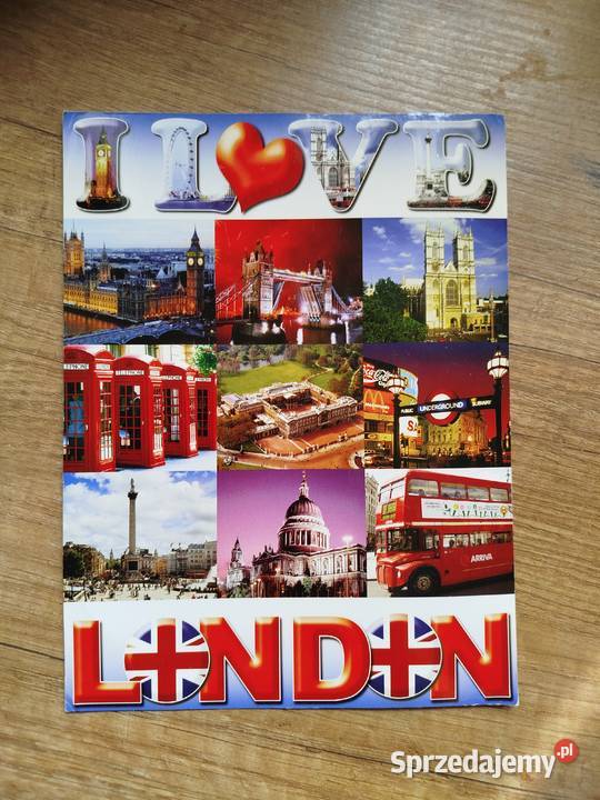 Kartka prosto z Londynu 165x22 Oświęcim