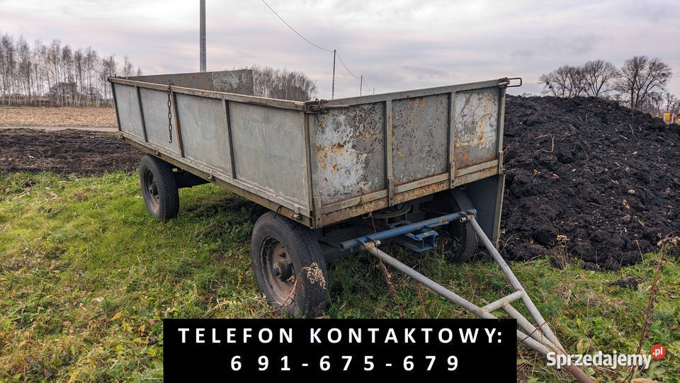 Przyczepa platforma sadownicza Dobrzyń nad Wisłą sprzedam