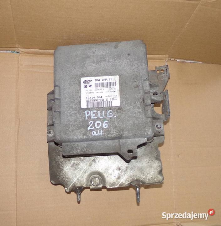PEUGEOT 206 11 KOMPUTER STEROWNIK 9635991580 osobowe Komputery Przemęt sprzedam