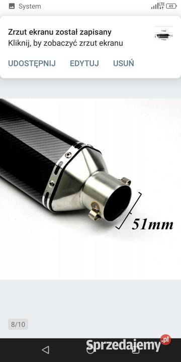 Sprzedam tanio nowa sportową końcówkę tłumnika Kielce