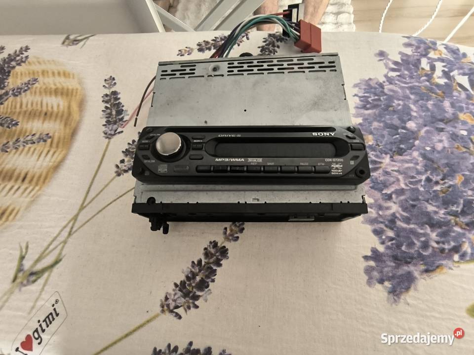 Radioodtwarzacz samochodowy Sony CDXGT200 Kłodzko