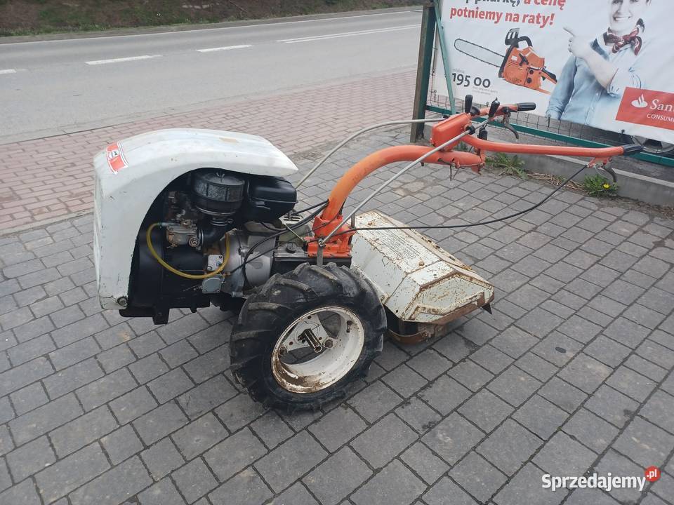 Glebogryzarka traktorek jednosiowy dzik