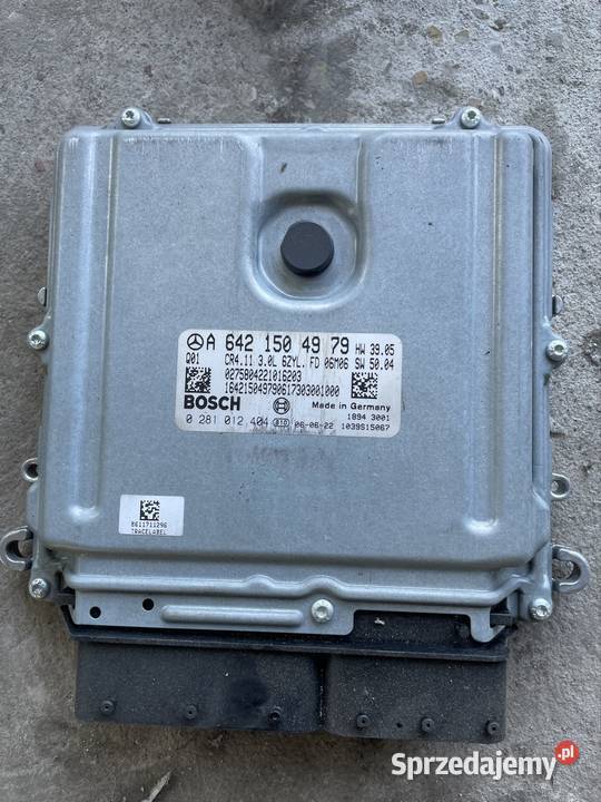 Sterownik silnika Mercedes W211 30 CDI Rok produkcji 2005 Biała Podlaska