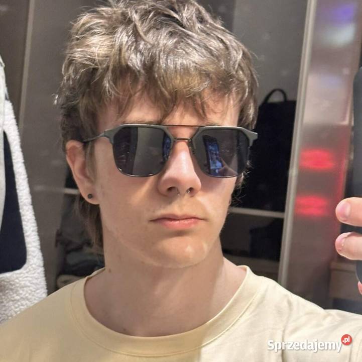 1 metalowe okulary czarne unisex Okulary Warszawa