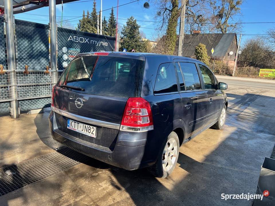 Opel Zafira B 18 Gaz 7osobowy zarejestrowany Łódź