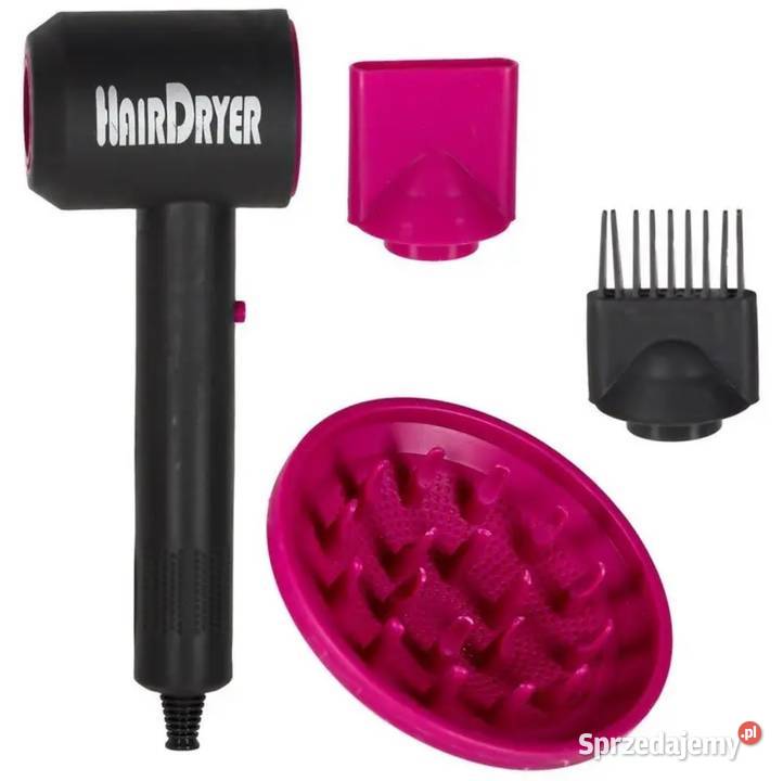 ZESTAW FRYZJERSKI DZIECI SUSZARKA PROSTOWNICA 19 Łęczna