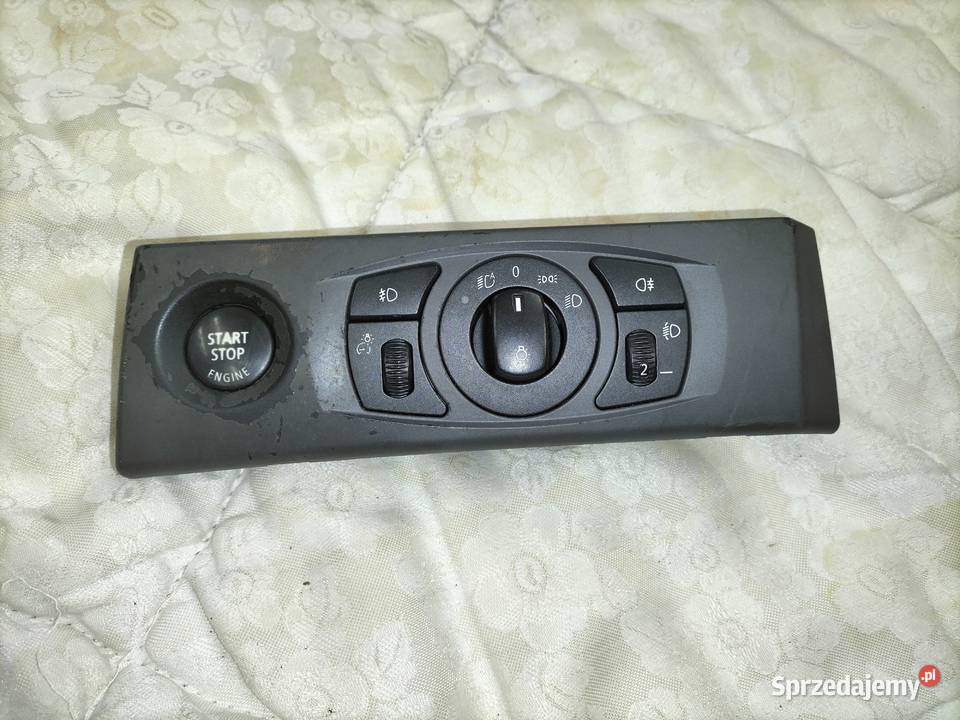 Panel obsługi świateł BMW E60 E61 Poręba
