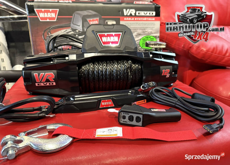 Wyciągarka elektryczna WARN VR EVO 12S Lina Pasłęk
