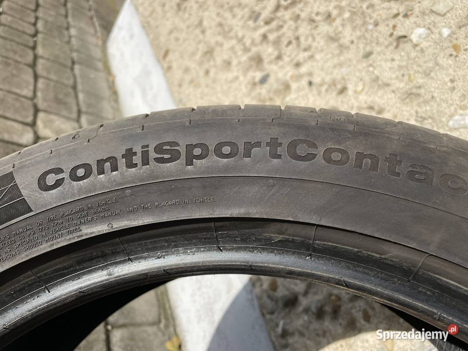 Opony letnie Continental ContiSportContact 5 18cale Gliwice sprzedam