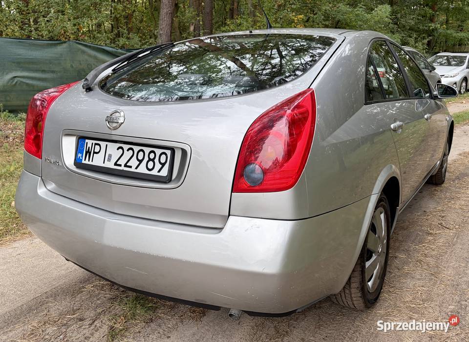 Nissan Primera 16 Benzyna Salon Bezwypadkowy klimatyzacja Warszawa