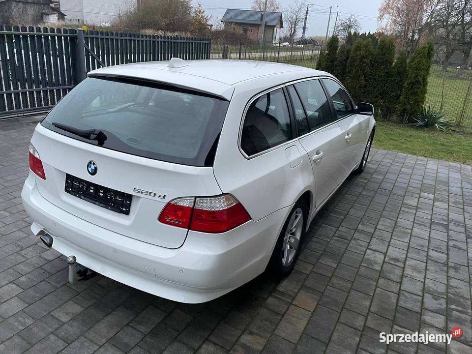 BMW E61 520D automat z Niemiec serwisowany automatyczna Motoryzacja Łask