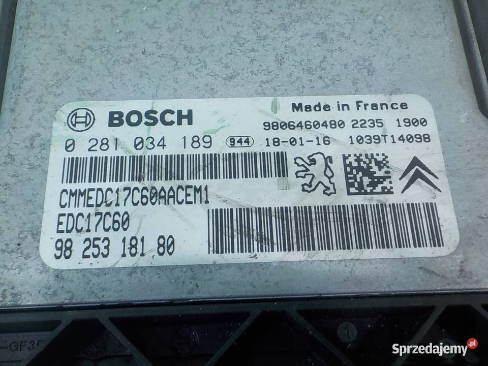 BMW 5 F10 20 D 11r SEDAN 4D sterownik komputer osobowe