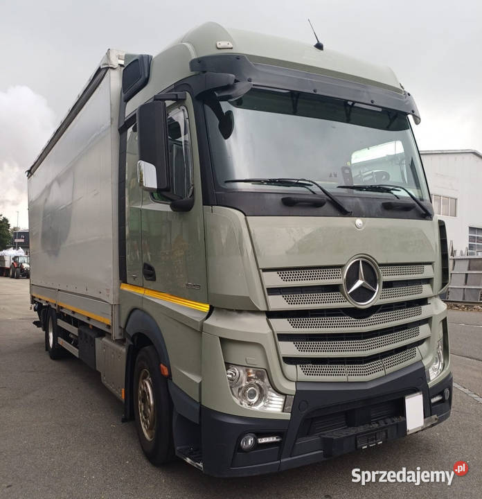 Mercedes 1843 Euro 6 Burto Firanka 17palet tez w do sprowadzenia mazowieckie Warszawa