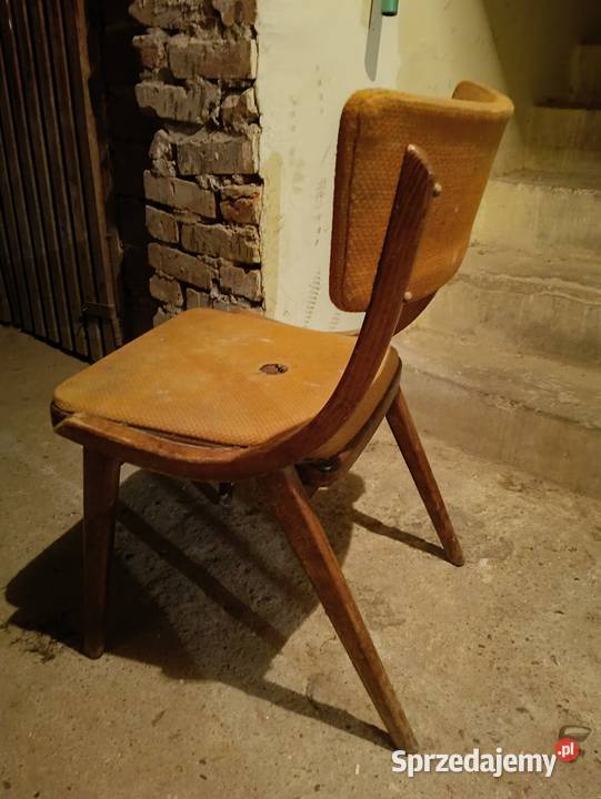 Krzesło skoczek PRL Głuchłaskie fabryki mebli Kraków