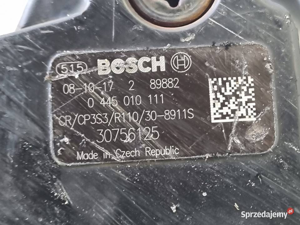 Volvo S80 II V70 III 24 D5 POMPA WTRYSKOWA Układ paliwowy Chełm