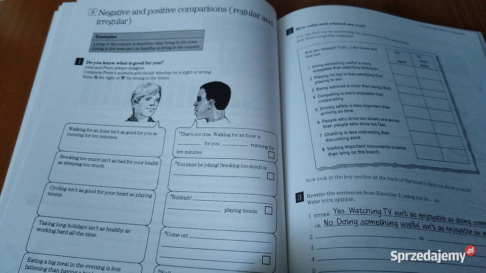 Practise your comparatives DArcy AdrianVallance Książki do nauki języka obcego