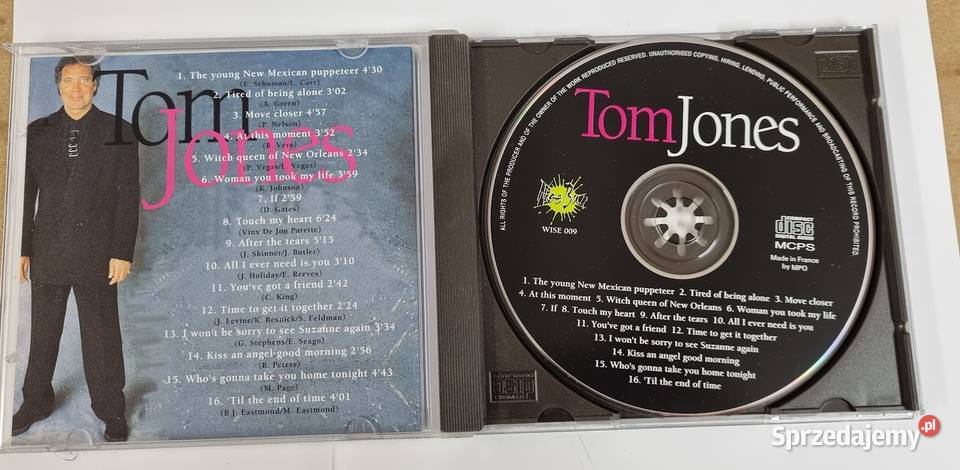 TOM JONES Touch My Heart Zielona Góra