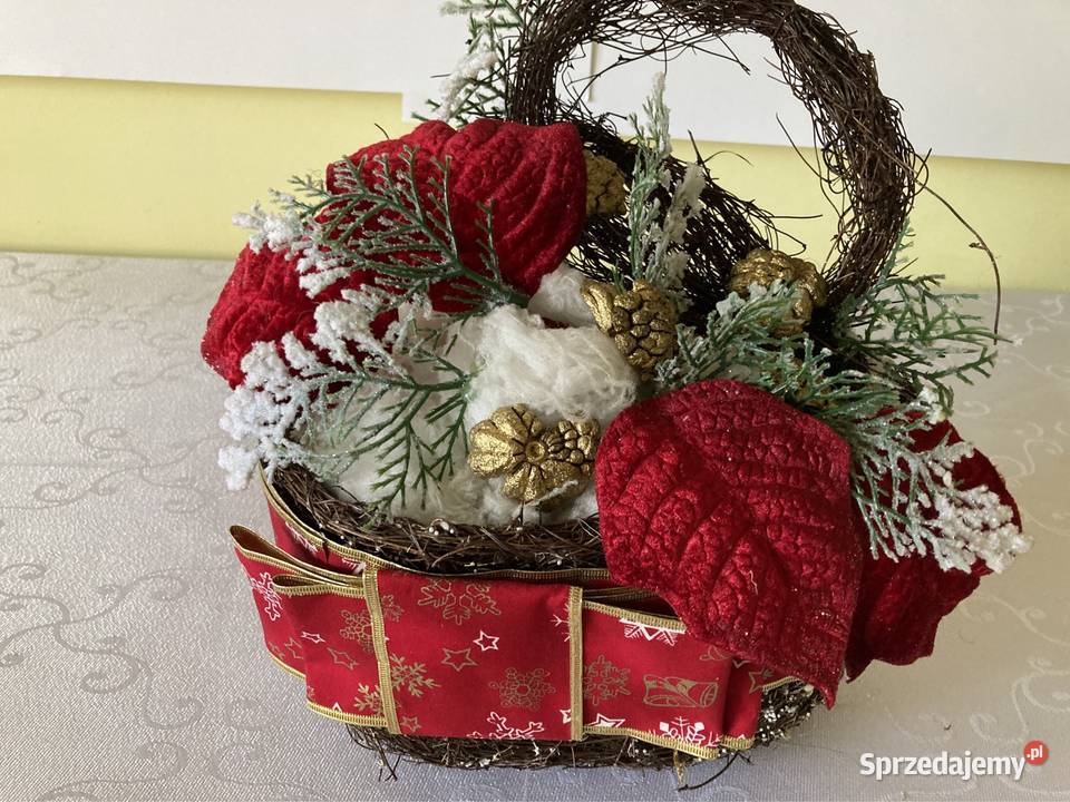 Stroik Bożonarodzeniowy Świąteczny HandMade śląskie sprzedam