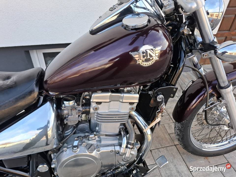 Kawasaki en 500 1997 przebieg 24 Kawasaki Chobrzany