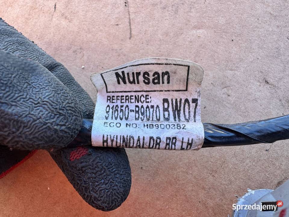 Wiązka przewodów drzwi tylnych lewych Hyundai Brzesko
