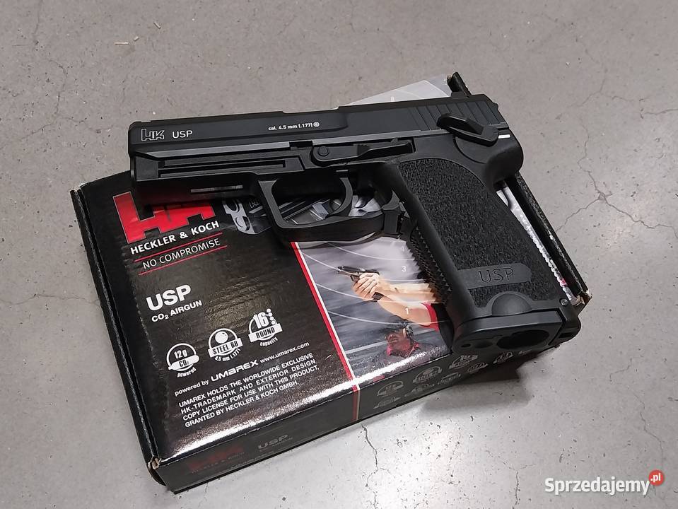 Pistolet wiatrówka HK HecklerKoch USP blowback