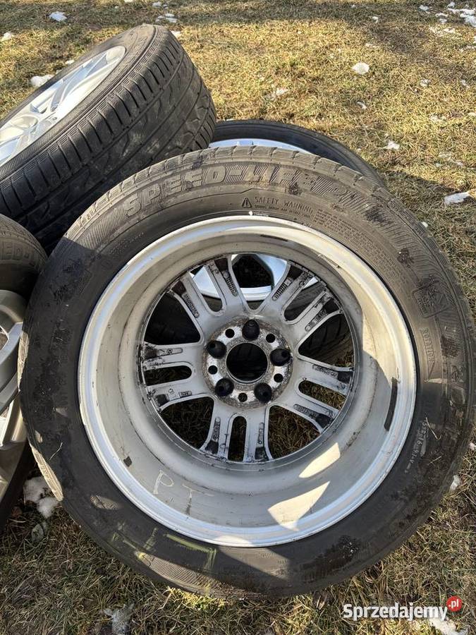 Koła MercedesBenz 16 5x112et43 z oponami 20555