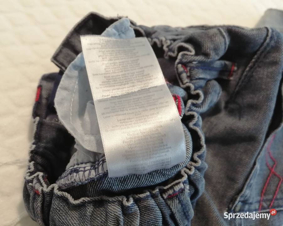 Krótkie spodenki dżinsowe chłopięce NY 128 Czeladź sprzedam