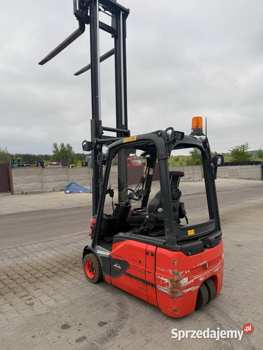 wózek widłowy elektryczny LINDE E1602 przesuw