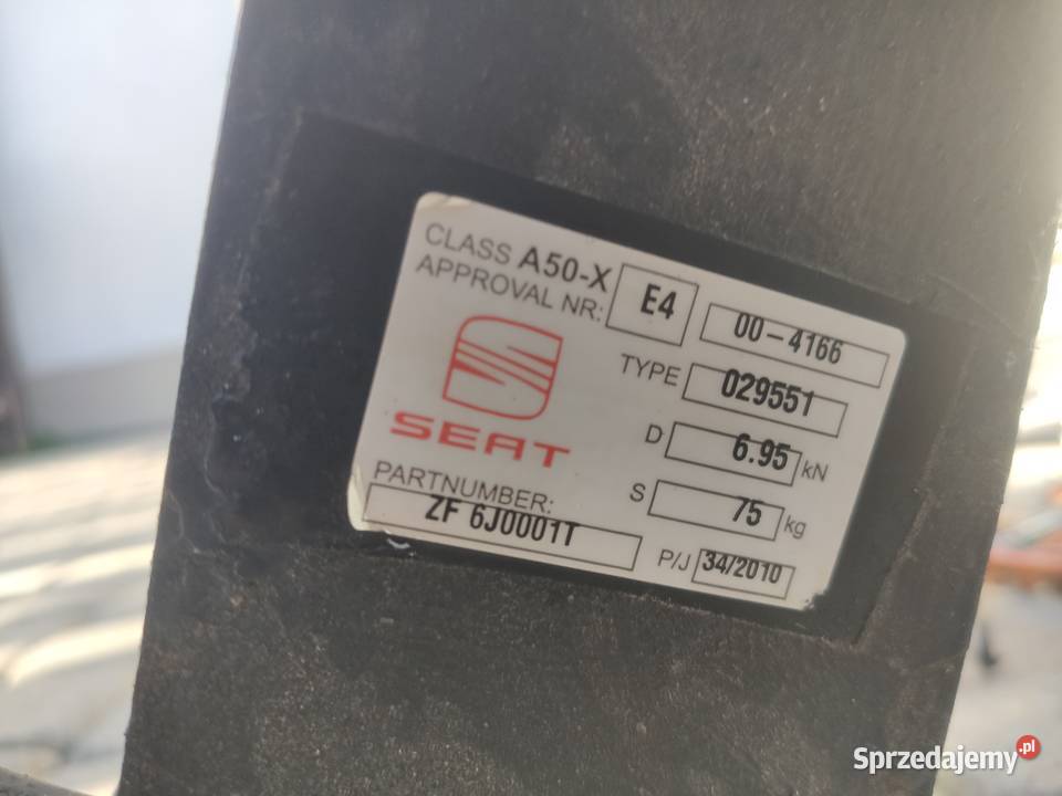 Hak holowniczy Seat ibiza 4 STkOMBI 6J Dobczyce