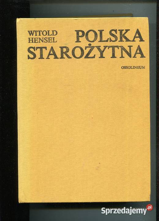 Polska starożytna Witold Hensel twarda Szczecin