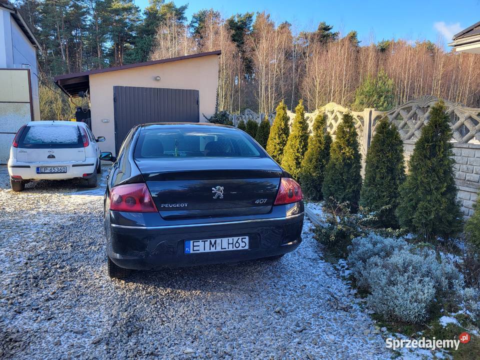 Peugeot 407 20 benzLPG Tomaszów Mazowiecki