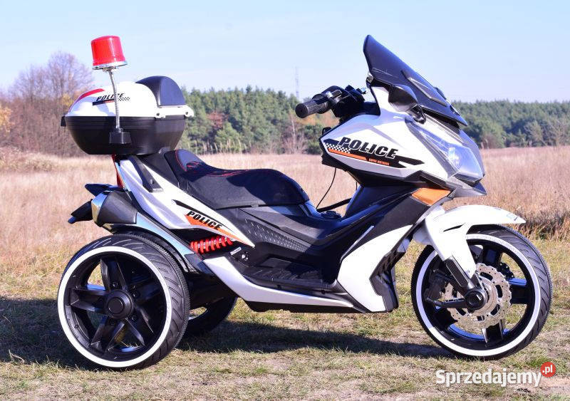 Auto samochód na akumulator SKUTER POLICYJNY Myszków