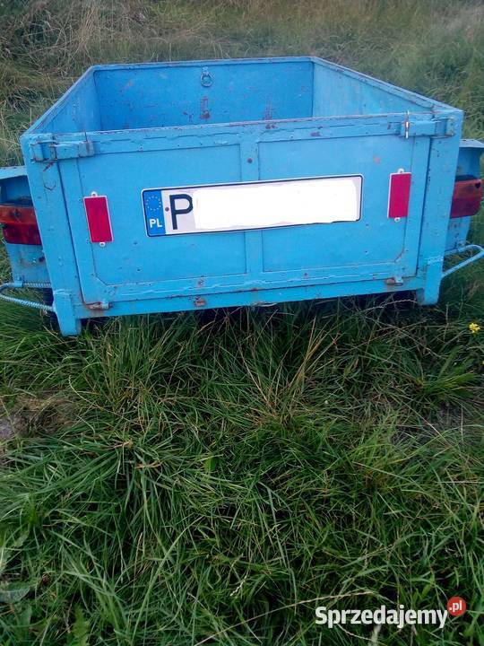Przyczepka lekka DMC750 zarejestrowana Pobiedziska
