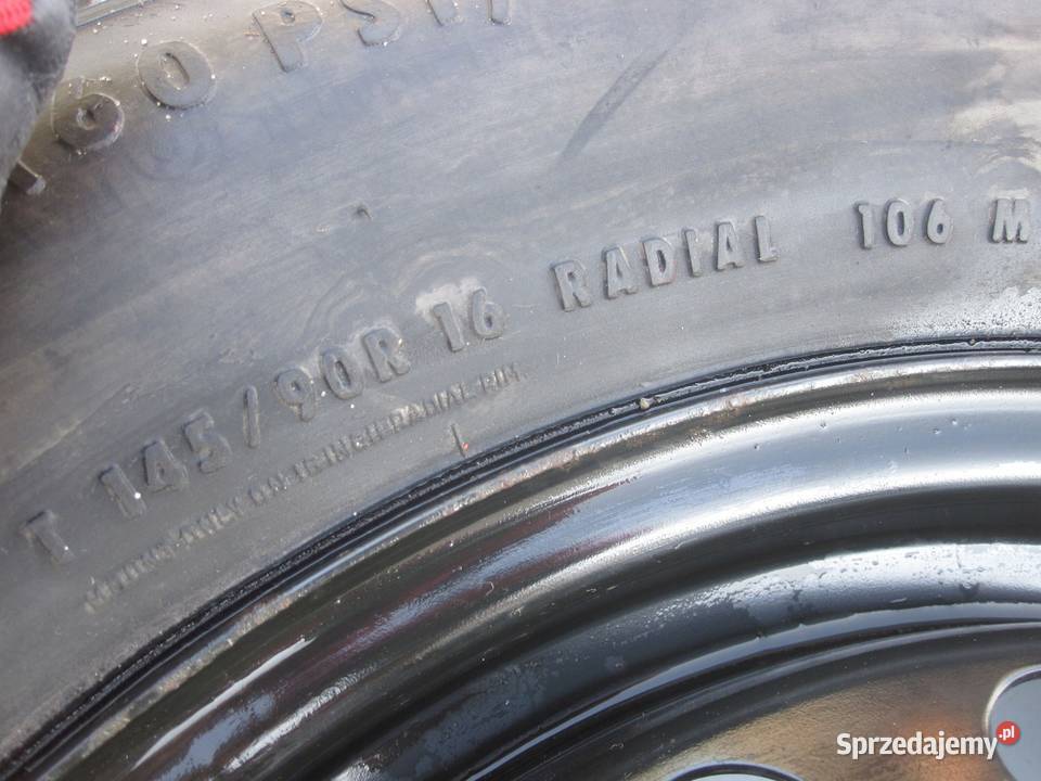 NISSAN QASHQAI J10 koło dojazdowe 1459016 106M Koła dojazdowe świętokrzyskie