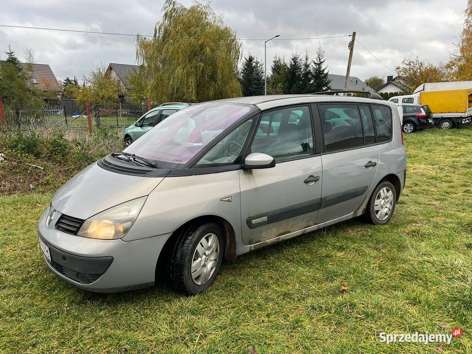 Renault Espace IV 19 DCI 2004r TEA19 krajowy 1900cm3 mazowieckie Sokołów Podlaski sprzedam