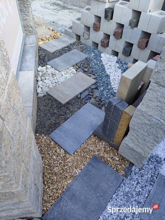 Płytka tarasowa betonowa 452258 Kostka brukowa Myślenice