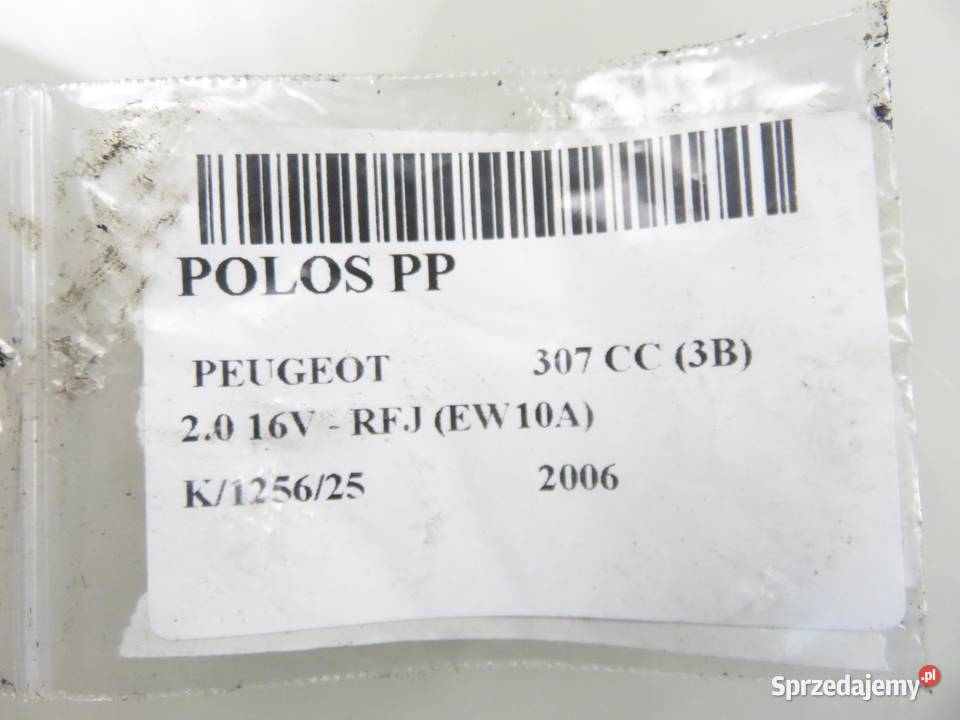 PÓŁOŚ PRAWA PRZEDNIA PEUGEOT 307 20 16V