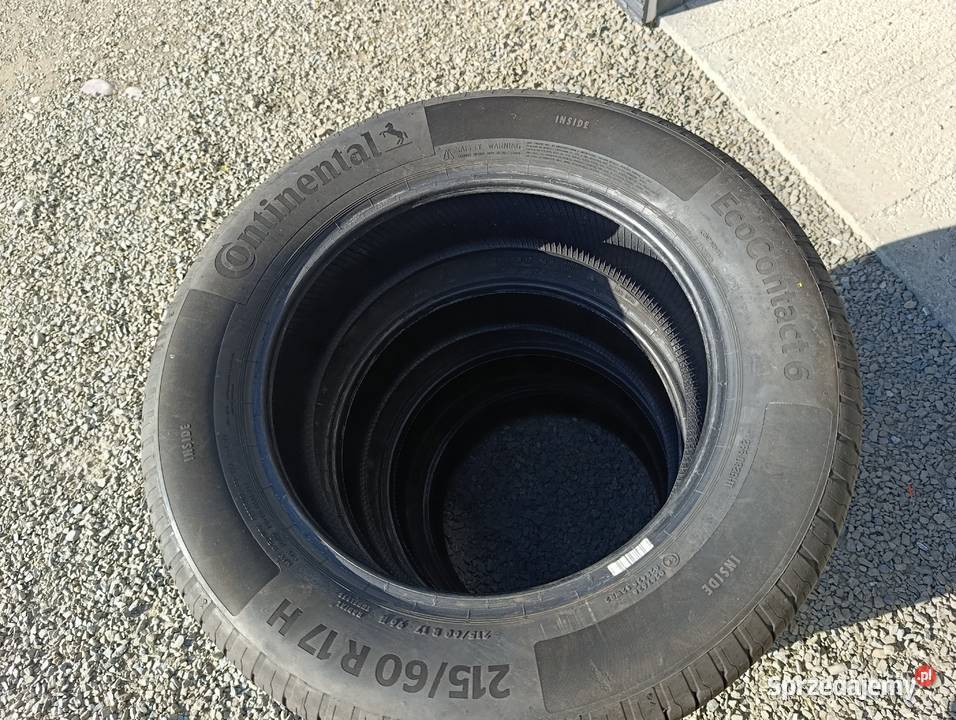 Opony letnie 215 60 17 Continental EcoContakt 6 Stróże