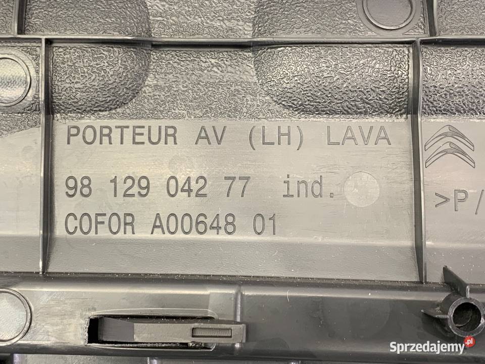 BOCZEK DRZWI LEWY PRZÓD CITROEN C3 III Hatchback Tapicerki samochodowe