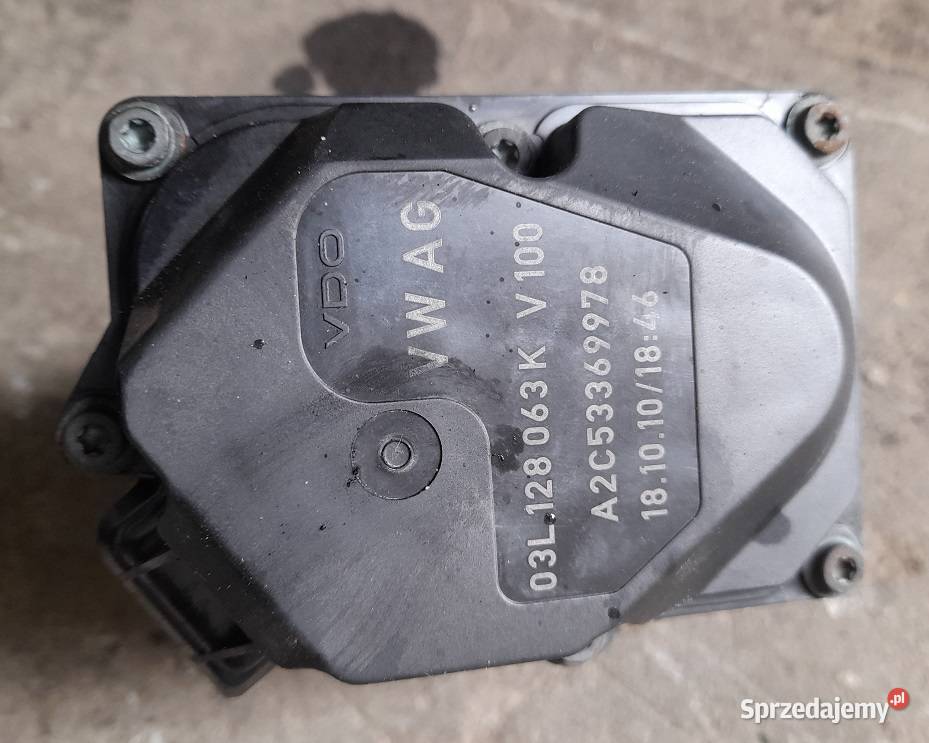 Przepustnica 12 TDI 03L 128 063K osobowe sprzedam