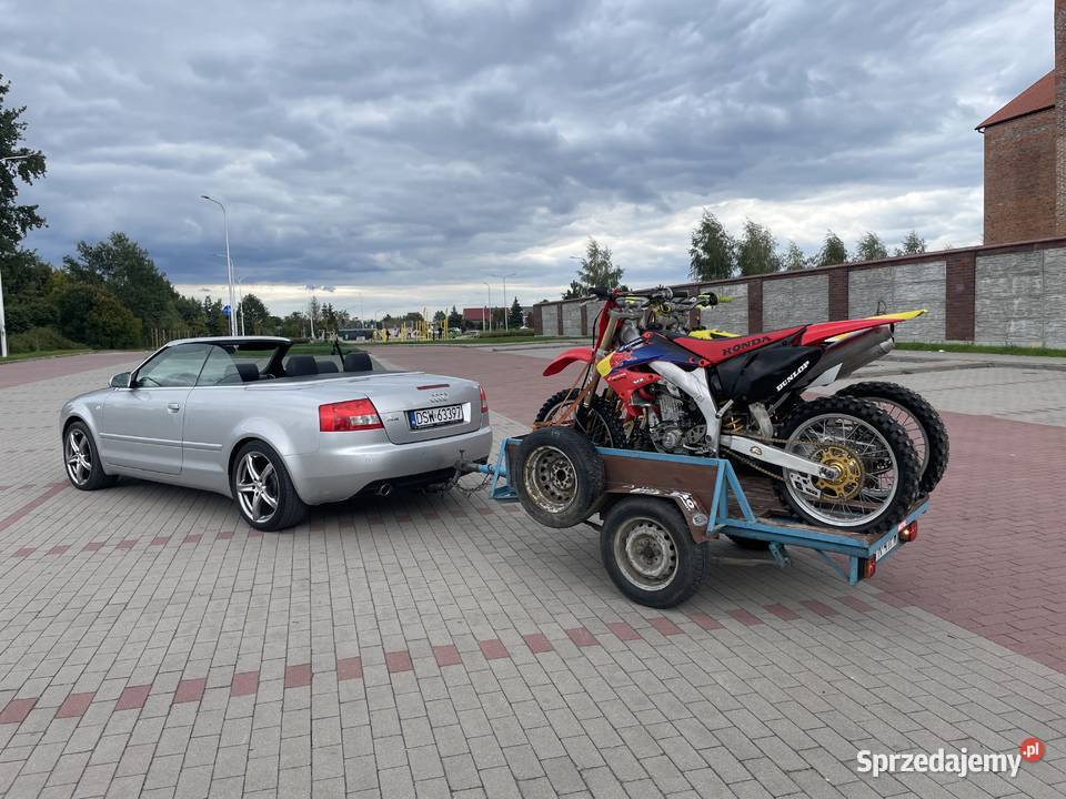 Przyczepka SAM mococyklowa 2 krosy kros enduro Do samochodów osobowych dolnośląskie Jelcz-Laskowice