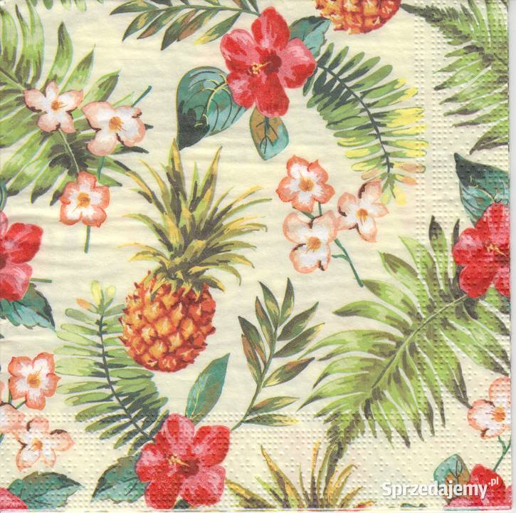 Dekupaż serwetki róża kwiaty słoneczniki lato Skarżysko-Kamienna