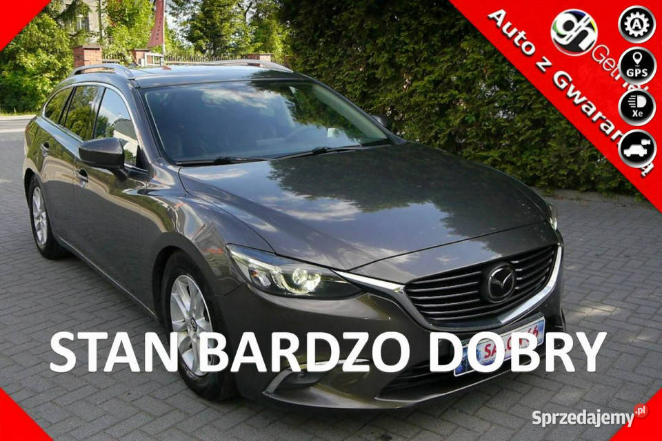 Mazda 6 22d Automat Led Skóra Navi Bezwypadkowy Częstochowa sprzedam