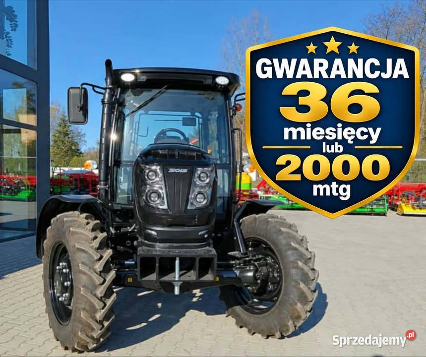 Ciągnik rolniczy SOLIS 60 4x4 klima black Opoczno