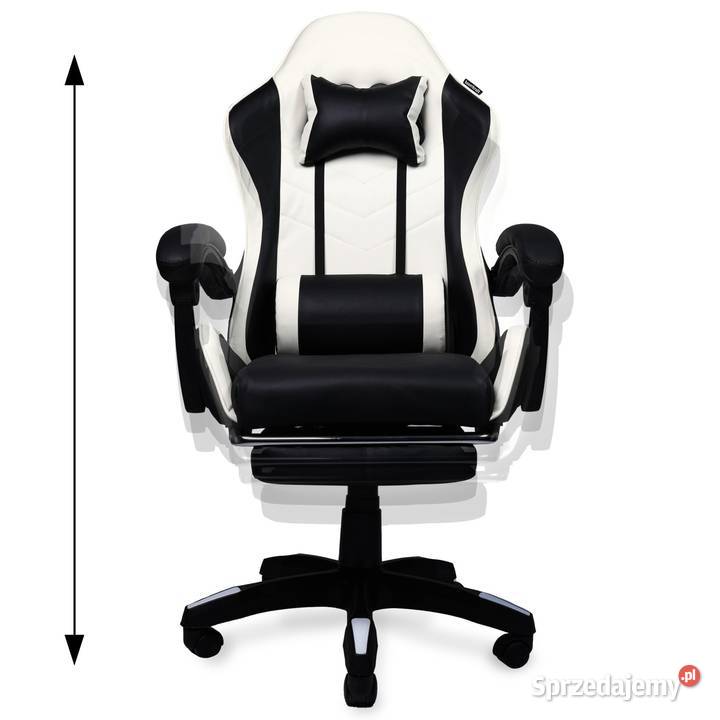 Fotel gamingowy krzesło obrotowe z podnóżkiem wielkopolskie Poznań