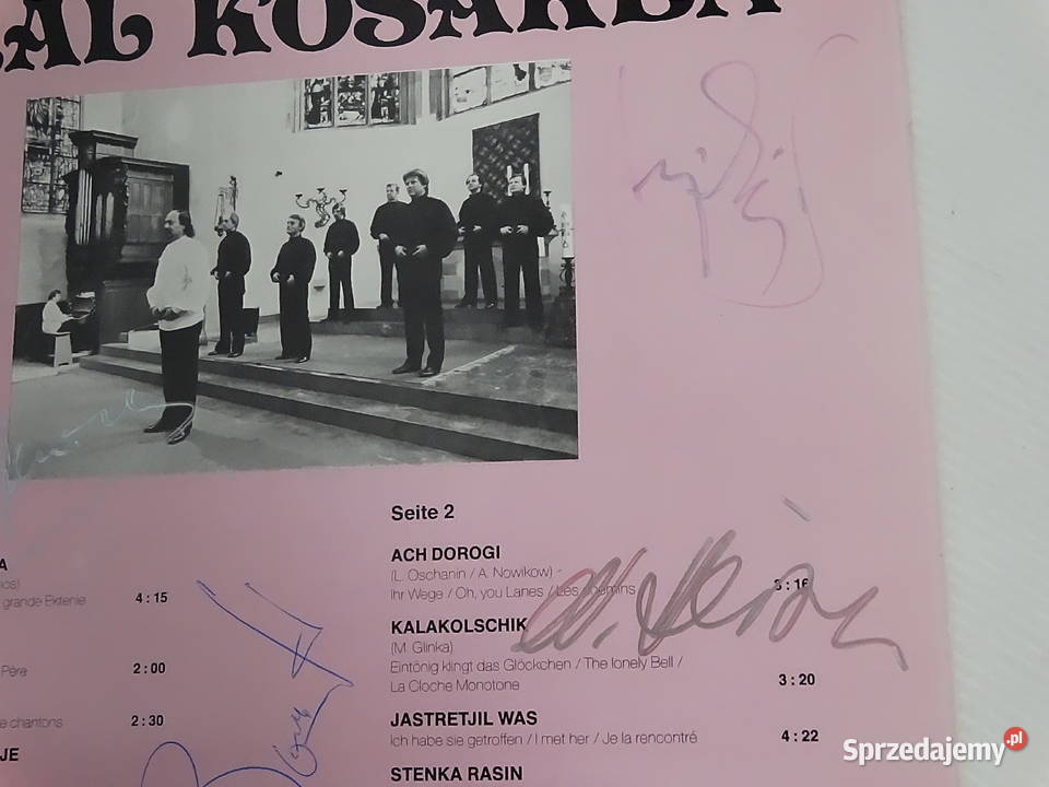 Płyta Winylowa LP Ural Kosaken Z AUTOGRAFAMI Biłgoraj