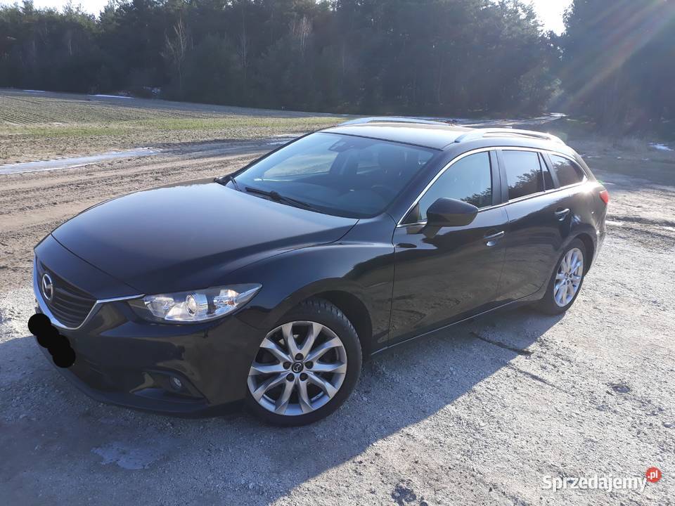 Mazda 6 20 benzyna 165 koni nieuszkodzony Gizałki sprzedam