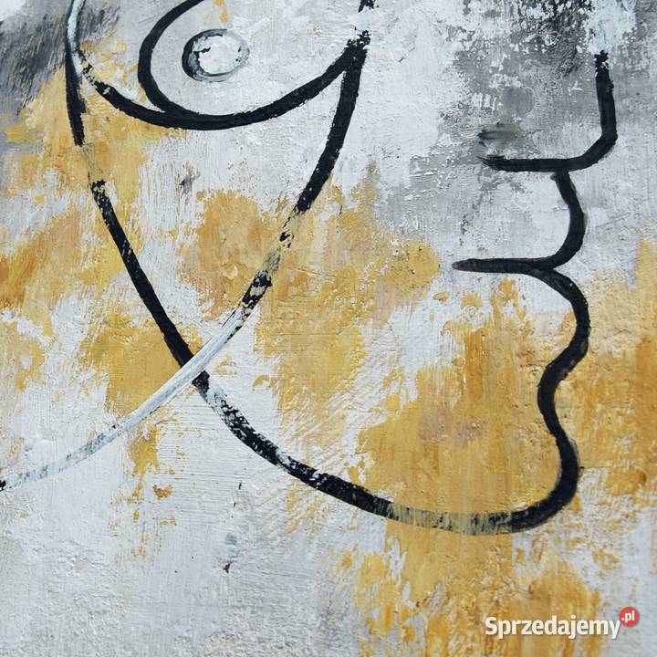 Equilbrium abstrakcja nowoczesny obraz ręcznie pomorskie Malbork