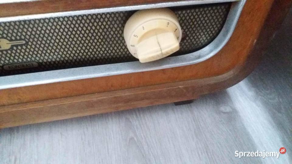 Radio telewizor magiel i wózek z PRL Szczecin sprzedam