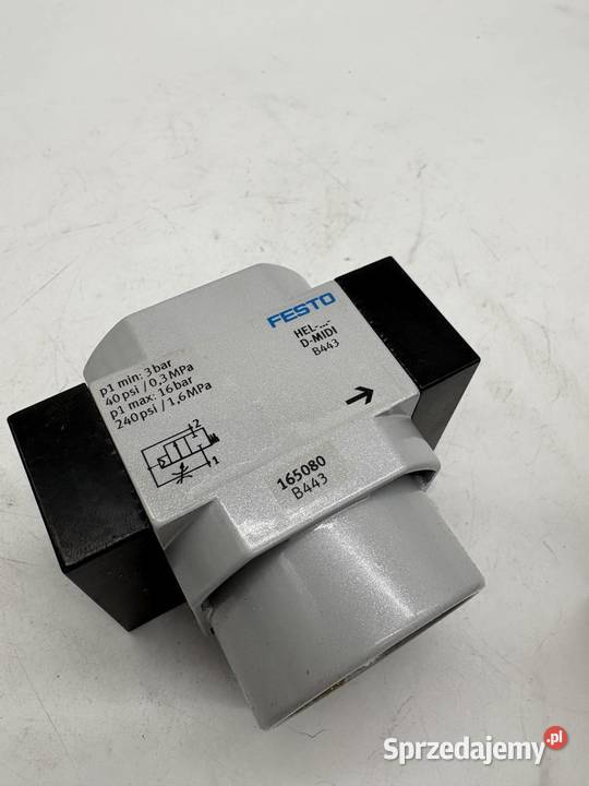 Festo HEL12DMIDI 165080 Zawór załączający